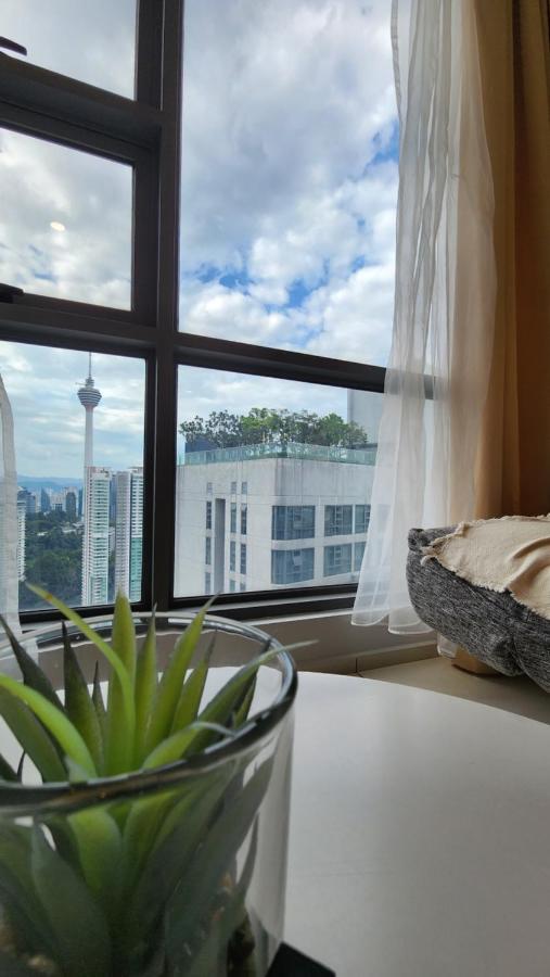 Skyline View In Bukit Bintang The Robertson 42F Daire Kuala Lumpur Dış mekan fotoğraf