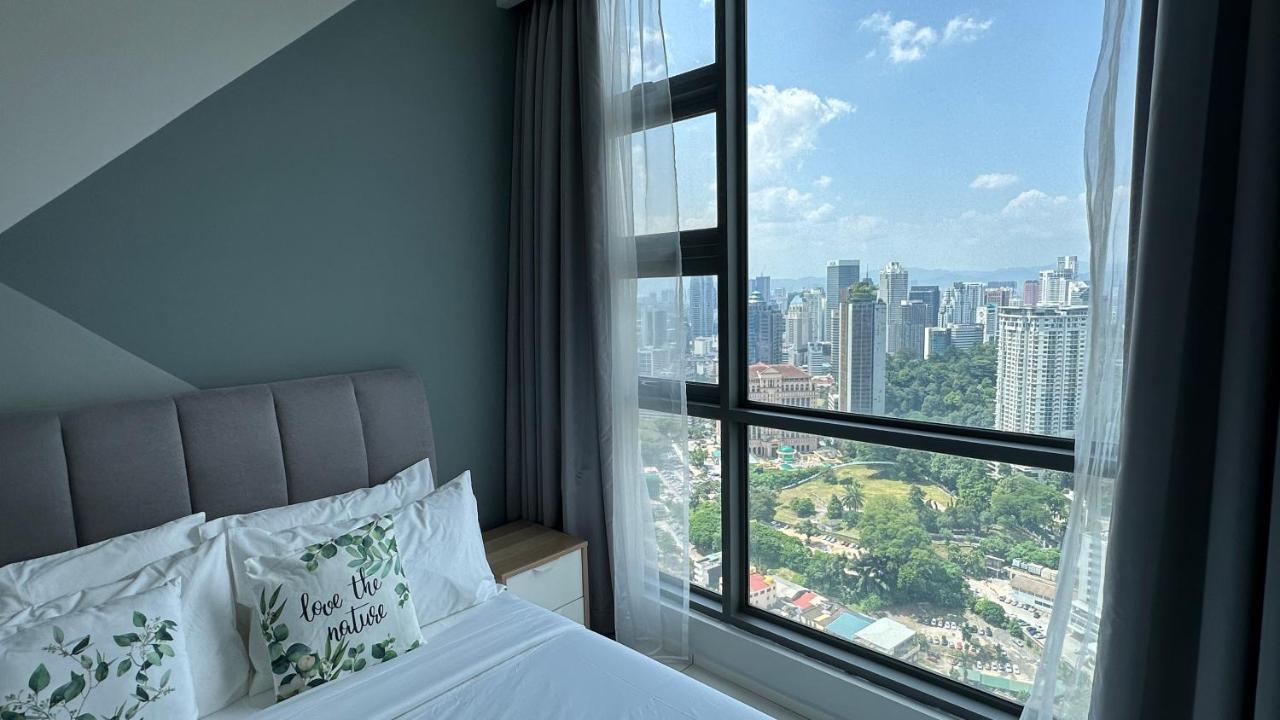 Skyline View In Bukit Bintang The Robertson 42F Daire Kuala Lumpur Dış mekan fotoğraf