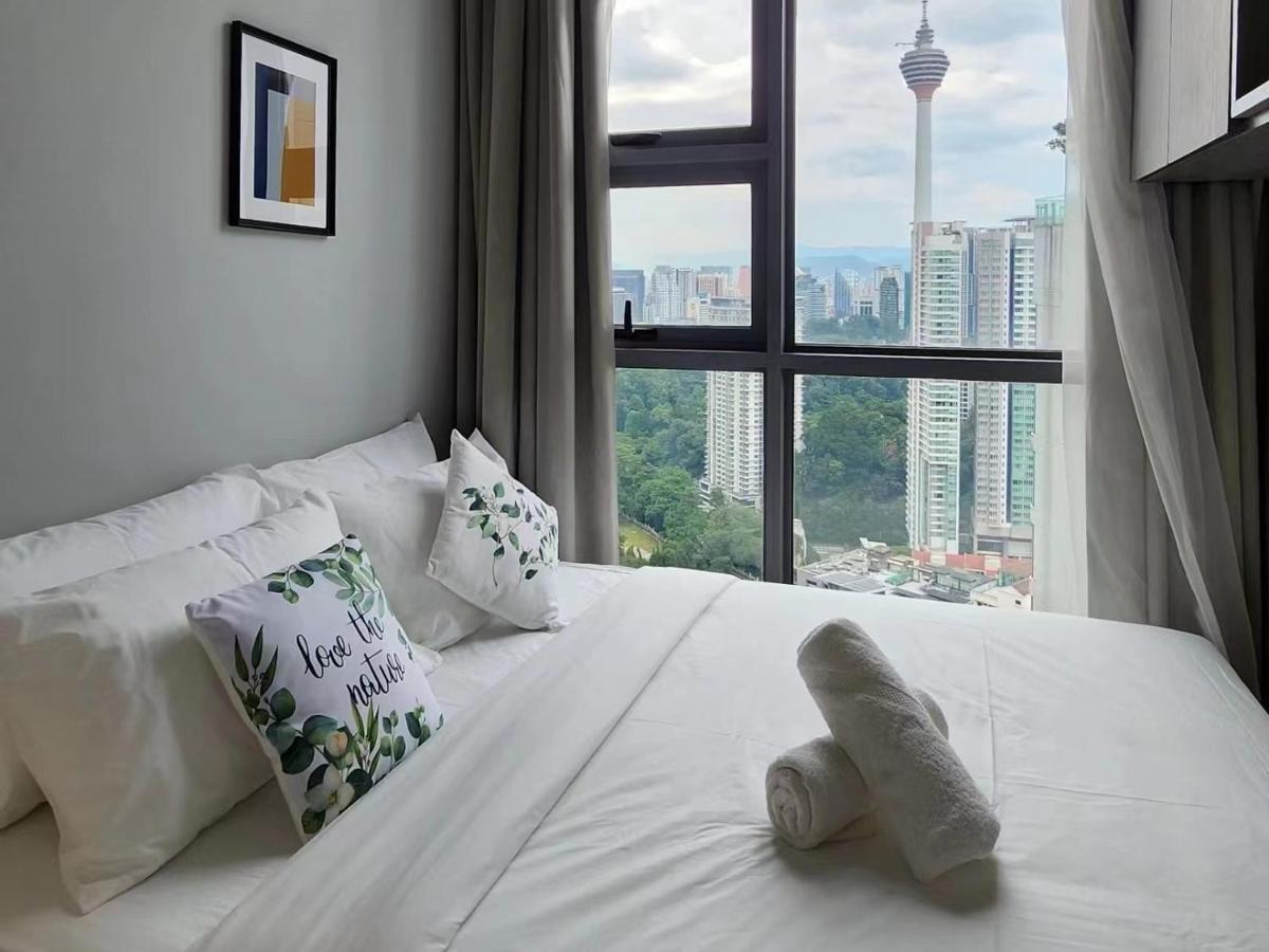 Skyline View In Bukit Bintang The Robertson 42F Daire Kuala Lumpur Dış mekan fotoğraf
