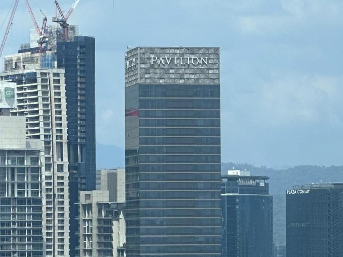 Skyline View In Bukit Bintang The Robertson 42F Daire Kuala Lumpur Dış mekan fotoğraf