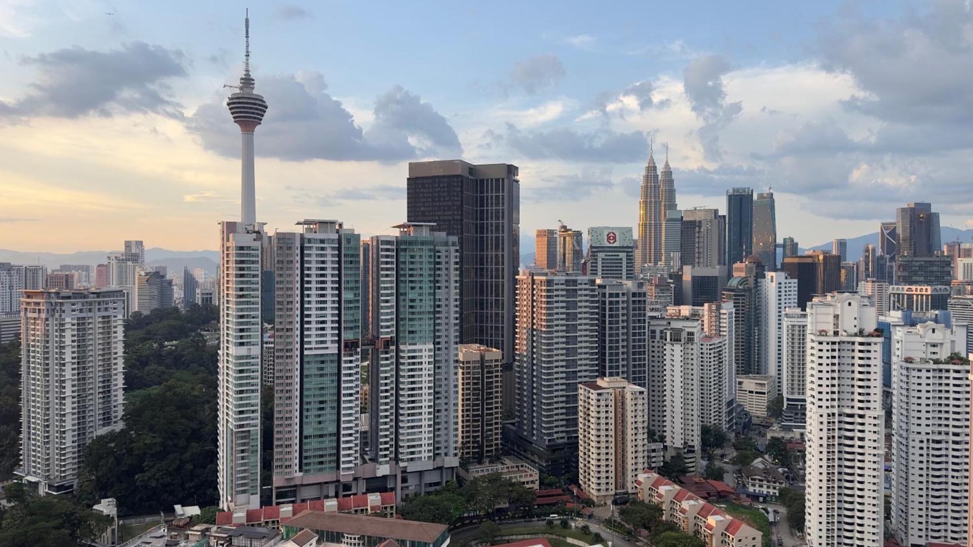 Skyline View In Bukit Bintang The Robertson 42F Daire Kuala Lumpur Dış mekan fotoğraf